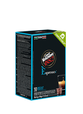 Vergnano Nespresso kofeiinittomat kahvikapselit 10 kpl