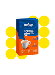 Lavazza Crema e Gusto Forte 250g jauhettua kahvia