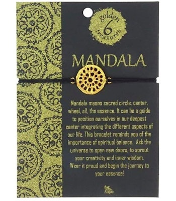 Armband Mandala, gulddouble, Fairmined