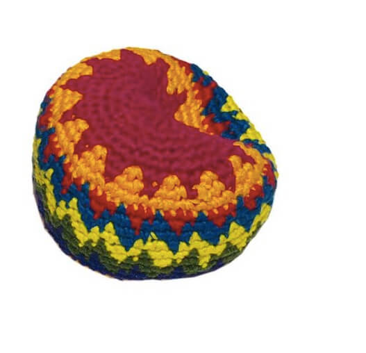 Handvirkad Anti-stressboll 'Lugn', extra mjuk, 6 cm, ca 37 g. glada färger,  Återvunna plastkulor