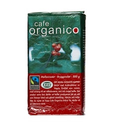 Cafe Organico, bryggmalet mellanrost, ekologiskt