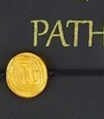 Armband Path / Vägen, gulddouble, Fairmined