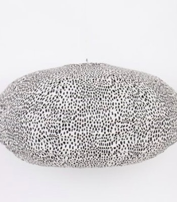 Lampskärm Storm oval, 65 cm, Afroart