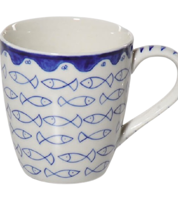 Mugg, "Fiskstim", keramik