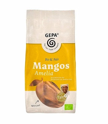 Torkad ekologisk mango Amelia