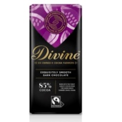 Divine Mörk choklad 85 %