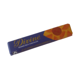 Divine chokladbar, mjölkchoklad med apelsin