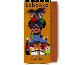 Zotter Labooko, Coffee / Kaffe, mjölkchoklad, ekologisk