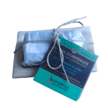 Ayurvedisk tvål Vetiver, mini, fast & vegetabilisk