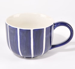 Jumbomugg Blå, handgjord keramik