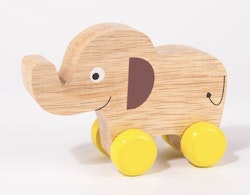 Träleksak, Elefant på hjul