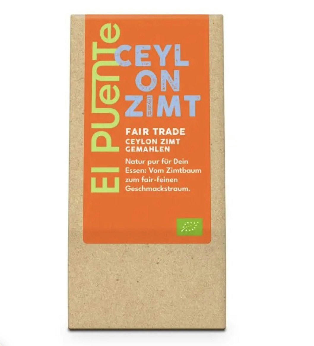 Äkta kanel från Ceylon/Sri Lanka. Ekologisk. Mer hälsosam än kassiakanelen. Fair Trade.
