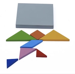 Magic Puzzle, magiskt pussel, träram, 7 delar