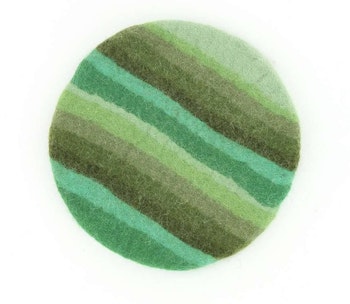 Underlägg Green, tovat