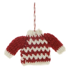 Julhänge mini-jultröja, stickad