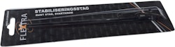 Runda svarta extraljusstag 2-pack