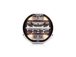 Lazer Sentinel Elite 7" vit med positionsljus
