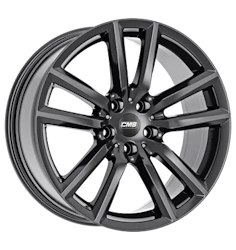CMS, C27, 18´´ 5x108 complete black gloss + Däck 225/55R18 (Volvo EX30)