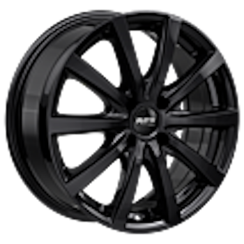 Platin, P69, 16´´  black shiny + Däck  205/55R16 (Citroen E-C3 & E-C3 Aircross)
