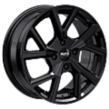 Platin, P115, 16´´ 4x108 black shiny + Däck 205/55R16 (Citroen E-C3 & E-C3 Aircross)