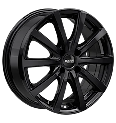 Platin, P69, 16´´  black shiny + Däck  205/55R16 (Citroen E-C3 & E-C3 Aircross)