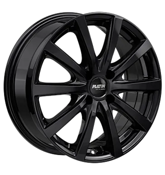 Platin, P69, 16´´  black shiny + Däck  205/55R16 (Citroen E-C3 & E-C3 Aircross)
