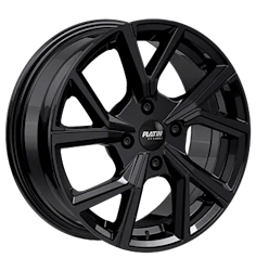Platin, P115, 16´´ 4x108 black shiny + Däck 205/55R16 (Citroen E-C3 & E-C3 Aircross)