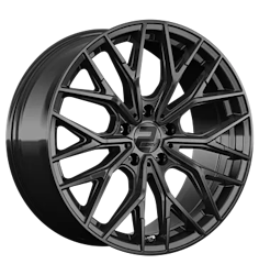 2DRV, WH37, 20´´ 5x112 schwarz glanz lackiert + däck 235/50R20 & 255/45R20 (Audi Q4)