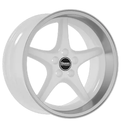 Ocean Wheels, MK18 white diamond + Däck 215/35R18 (Volvo 200- 700 - 900 serien)