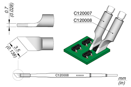 Blade Cartridge 3.5 Left
