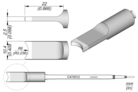 Pin / Connector  Cartridge R6