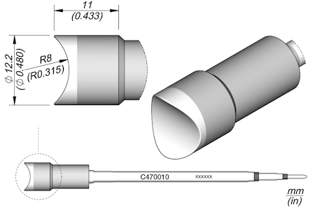 Pin / Connector Cartridge R 8