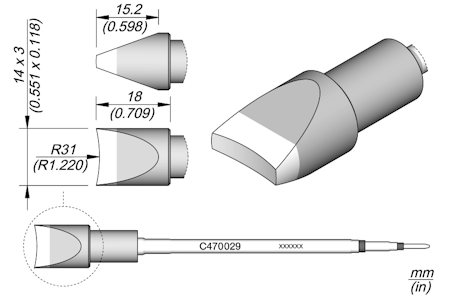 Pin / Connector Cartridge R 31