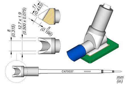 Pin / Connector Cartridge Ø 8