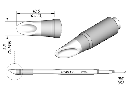 Spoon Cartridge Ø 3.8