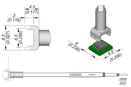 Dual In Line Cartridge 6.5 x 6