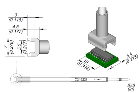 Dual In Line Cartridge 5.4 x 10
