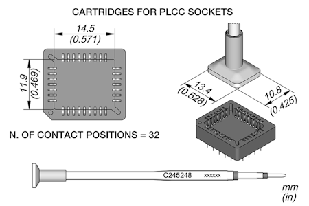 Socket Cartridge 11.9 x 14.5