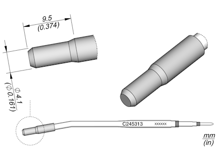 Heat Staking Cartridge Ø 4.1