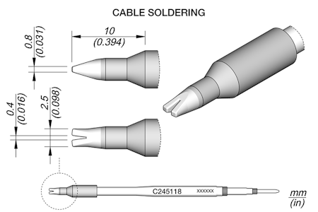 Pin / Connector Cartridge 0.4