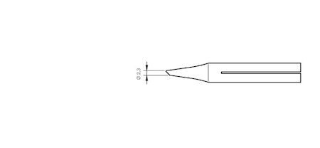 B-16D Long life soldering Tip