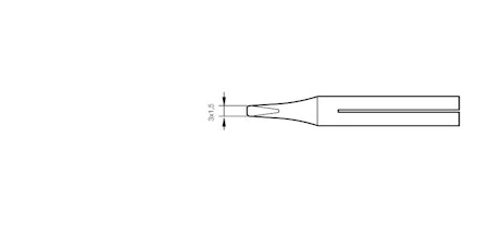 T-20D Long life soldering Tip