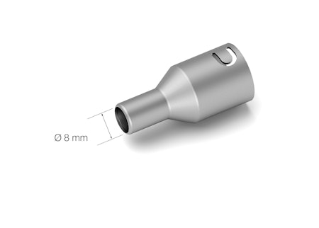 Nozzle for JT heater