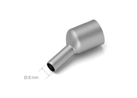 Nozzle for JT heater