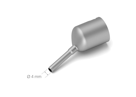Nozzle for JT heater