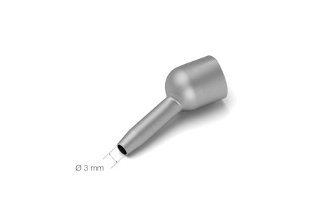 Bent Nozzle Ø3 - 18º for TET Heater
