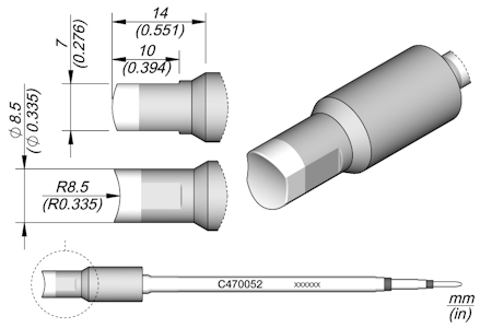 Pin / Connector Cartridge R 8.5