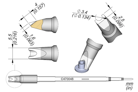 Barrel Cartridge Ø 3.4