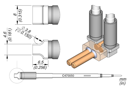 Blade Cartridge Ø 3.8