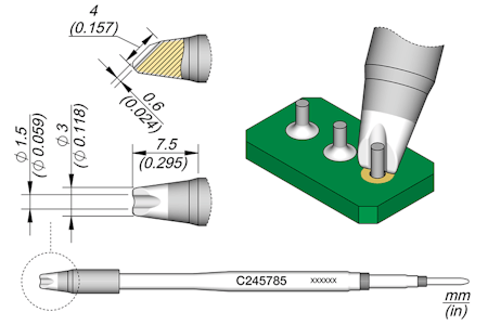Barrel Cartridge Ø 1.5